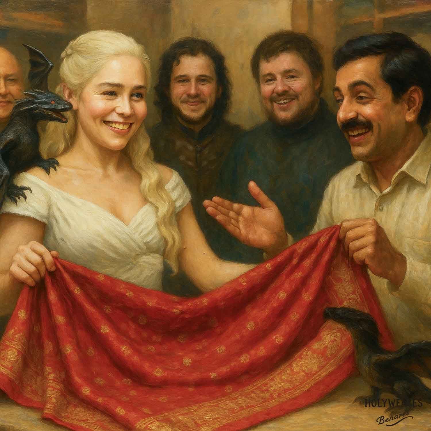 Khaleesi Visits HolyWeaves