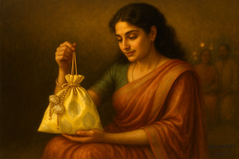 Handcrafted Potlis-HolyWeaves