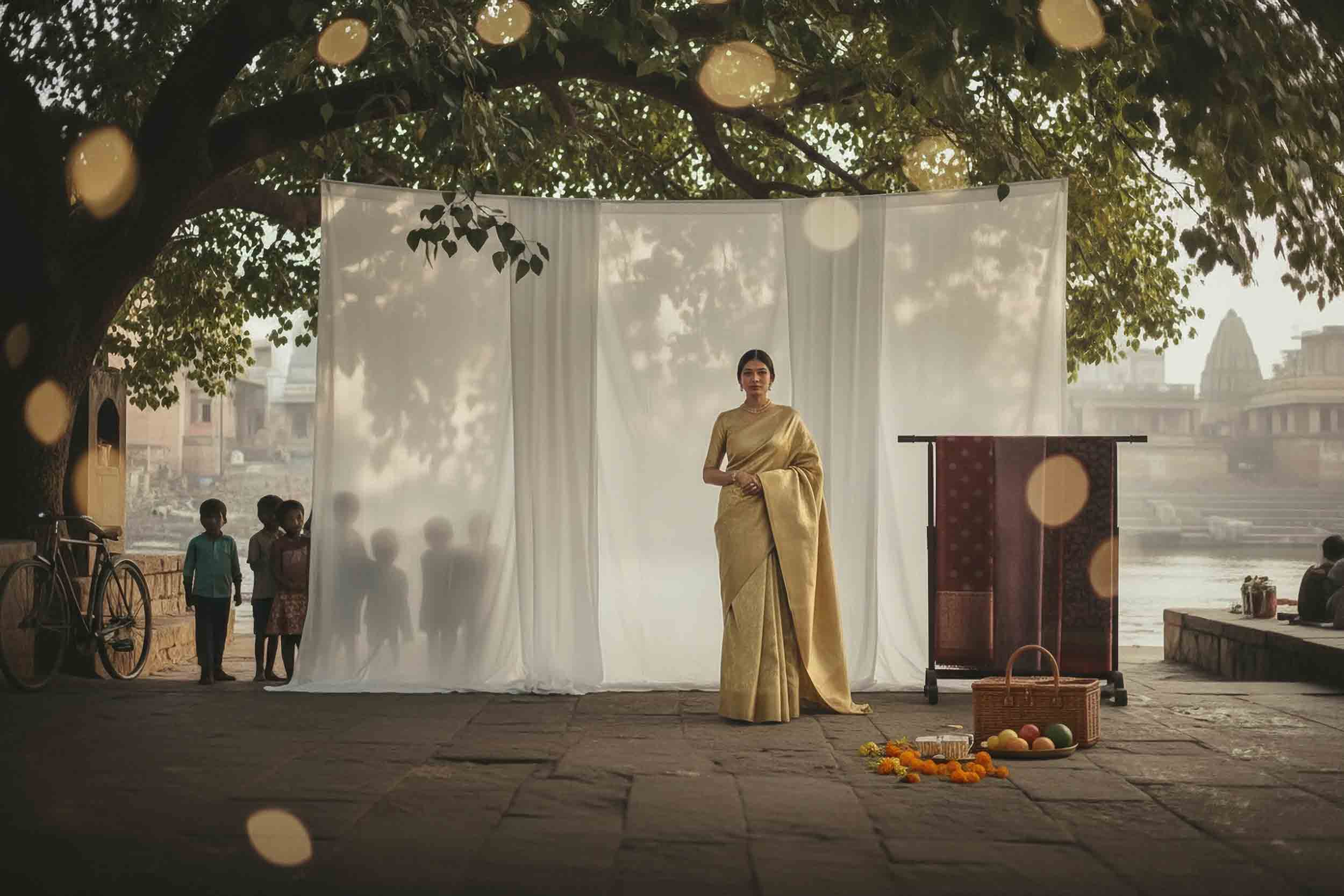 Budget Brocade Sarees-HolyWeaves