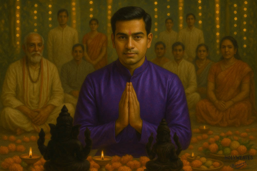 Men's Kurta Pyjama-HolyWeaves