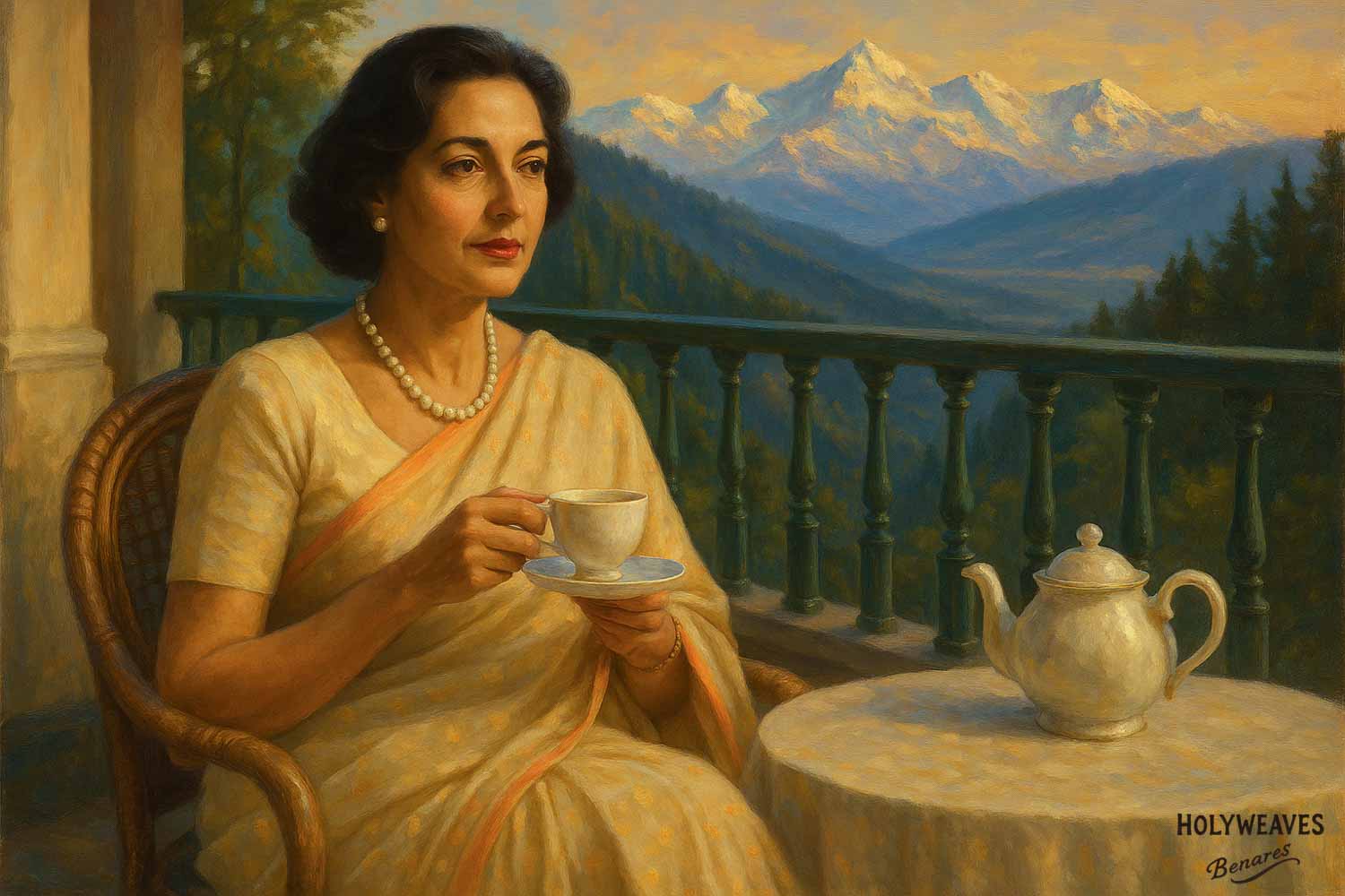 Varṇāmbari | Handloom Cotton Sarees-HolyWeaves