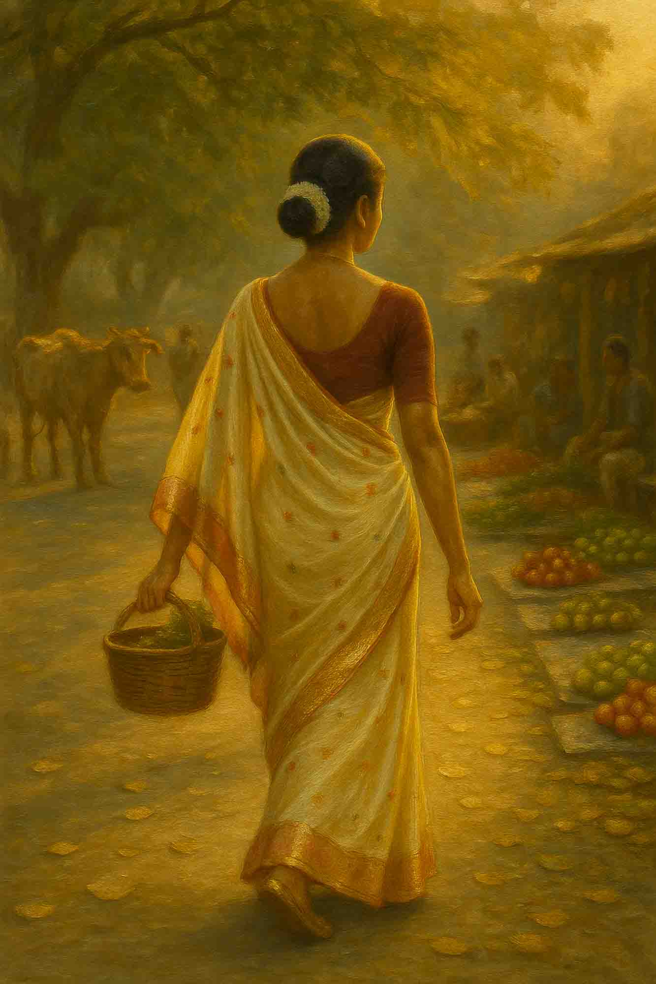 Budget Brocade Sarees-HolyWeaves