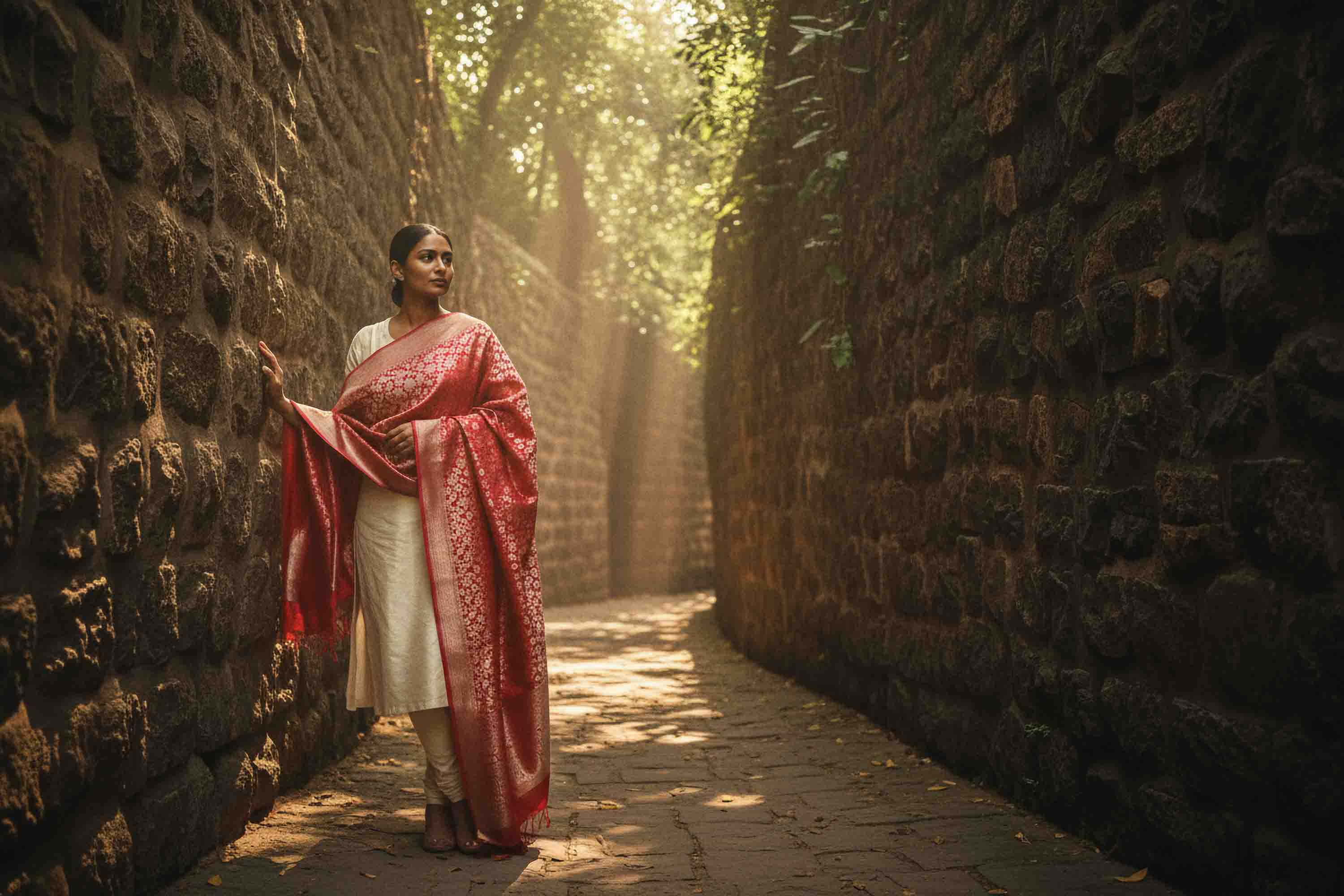 Handwoven Dupattas-HolyWeaves