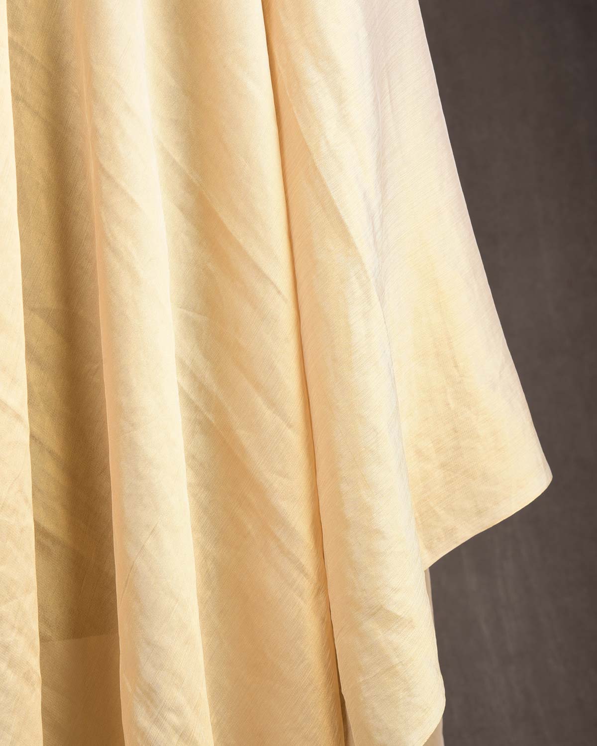 Gold Brocade Woven Tissue Georgette Unisex Dupatta-HolyWeaves