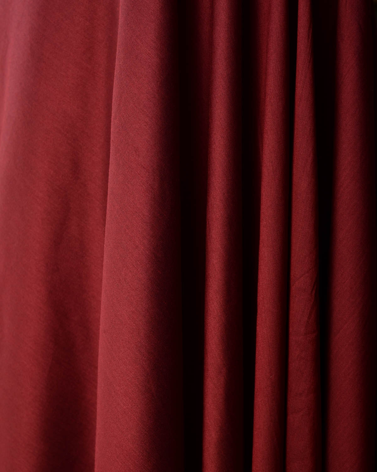 Maroon Plain Art Cotton Silk Fabric for Pyjama, Chudidar, Furnishings etc-HolyWeaves