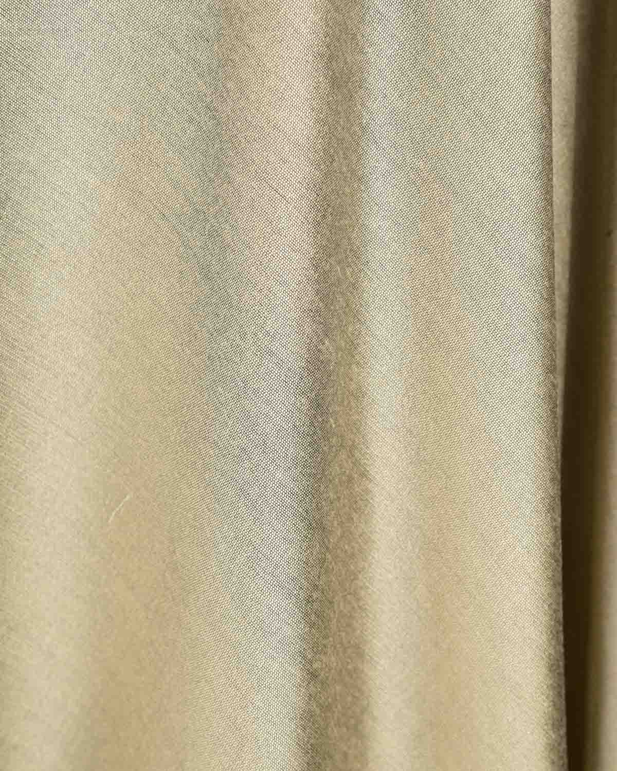 Gray Green Plain Art Cotton Silk Fabric for Pyjama, Chudidar, Furnishings etc-HolyWeaves
