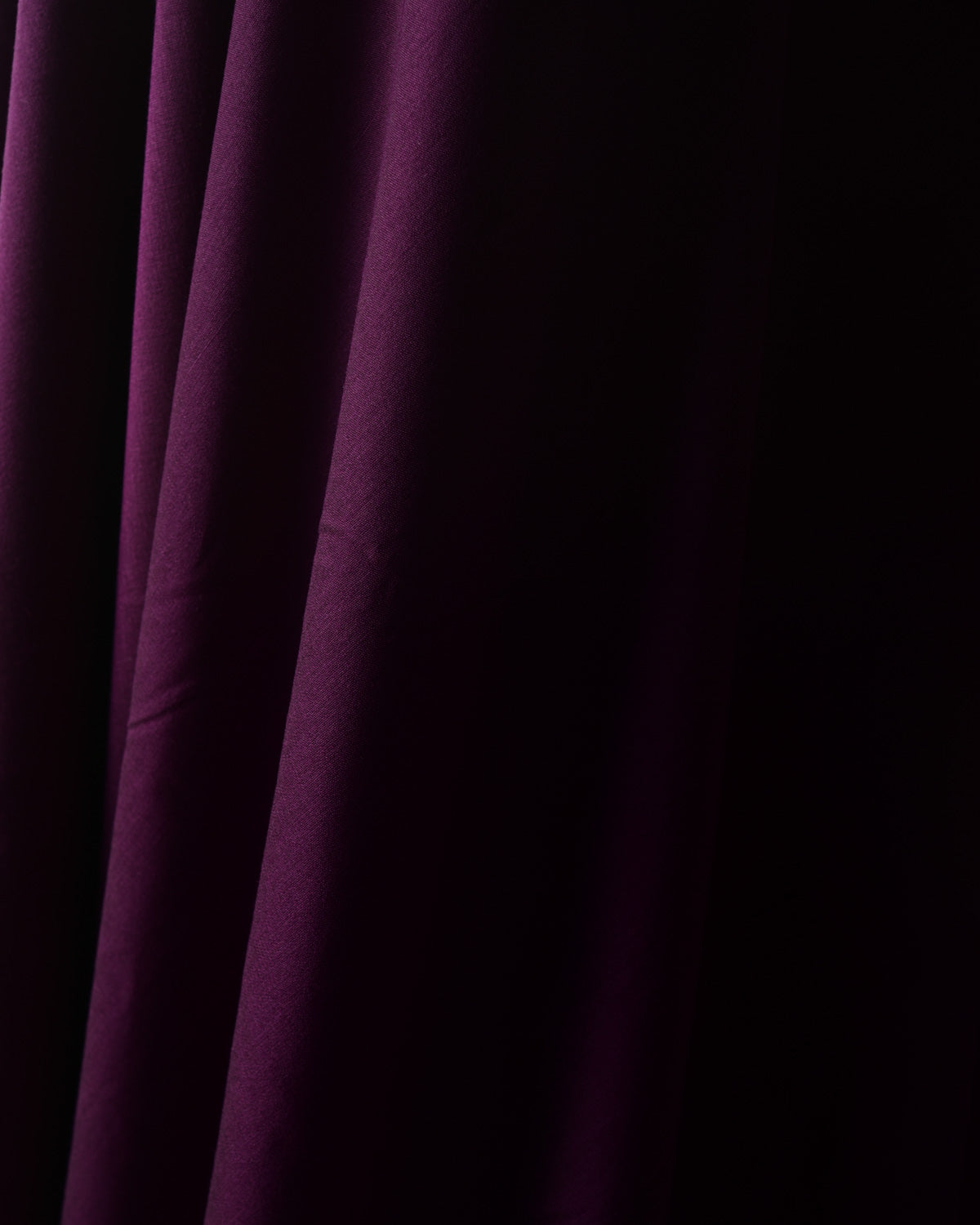 Purple Poly Cotton Silk Fabric-HolyWeaves