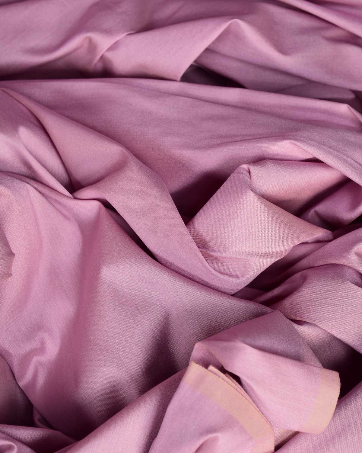 English Lavender Poly Cotton Silk Fabric-HolyWeaves