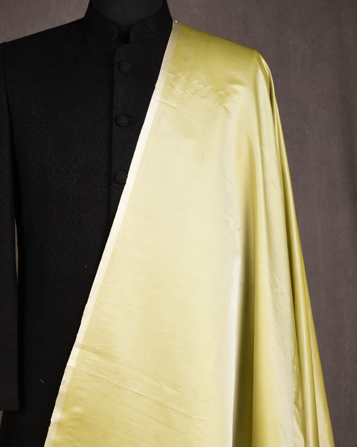 Pista Green Plain Satin Viscose Silk Fabric-HolyWeaves