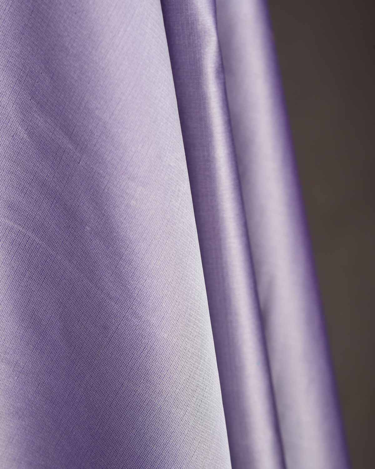 Amethyst Plain Satin Viscose Silk Fabric-HolyWeaves