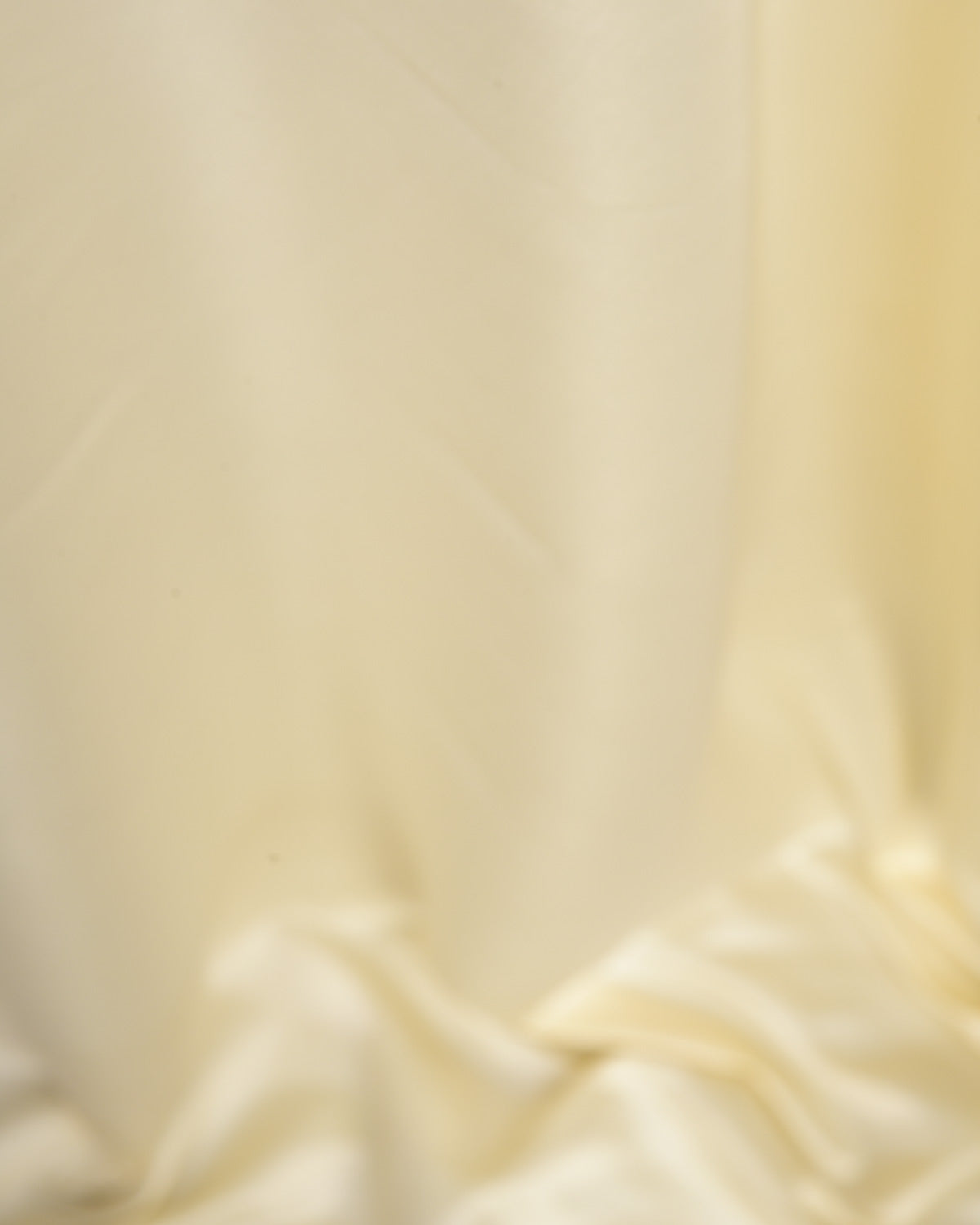 Cream Banarasi Plain Woven Satin Viscose Silk Unisex Fabric-HolyWeaves