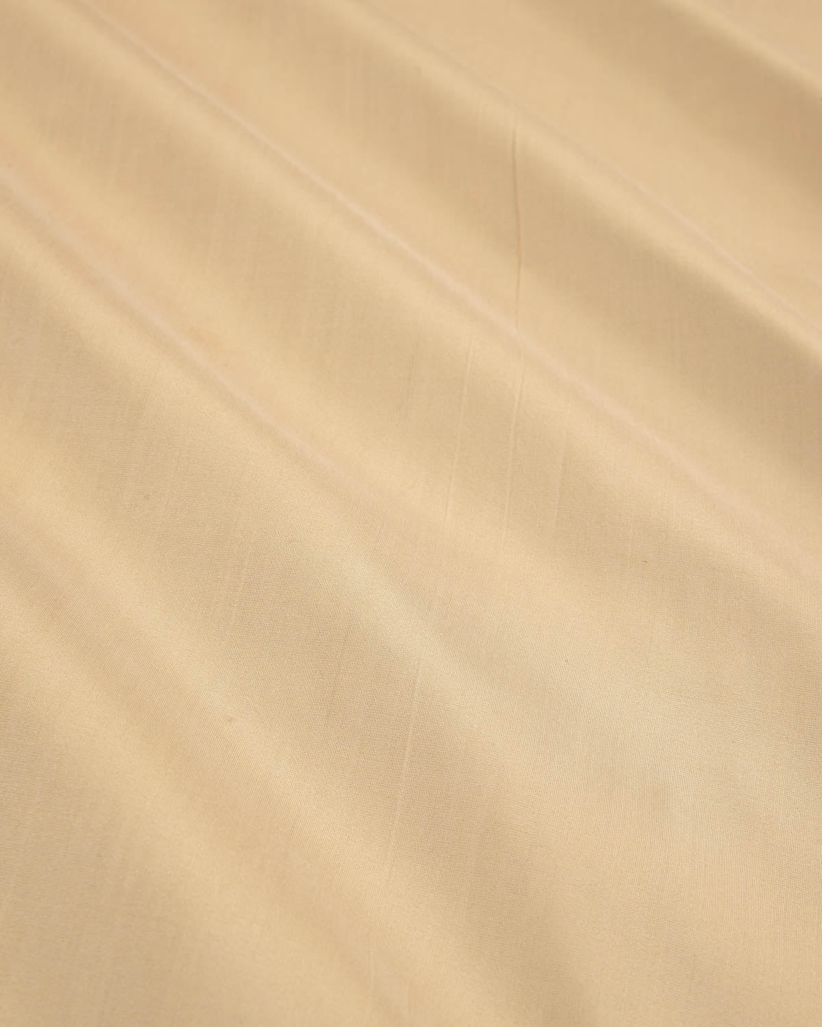 Beige Banarasi Plain Woven Spun Silk Unisex Fabric-HolyWeaves