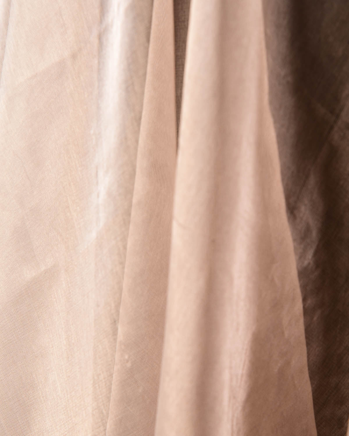 Rose Gold Woven Kora Tissue Fabric-HolyWeaves