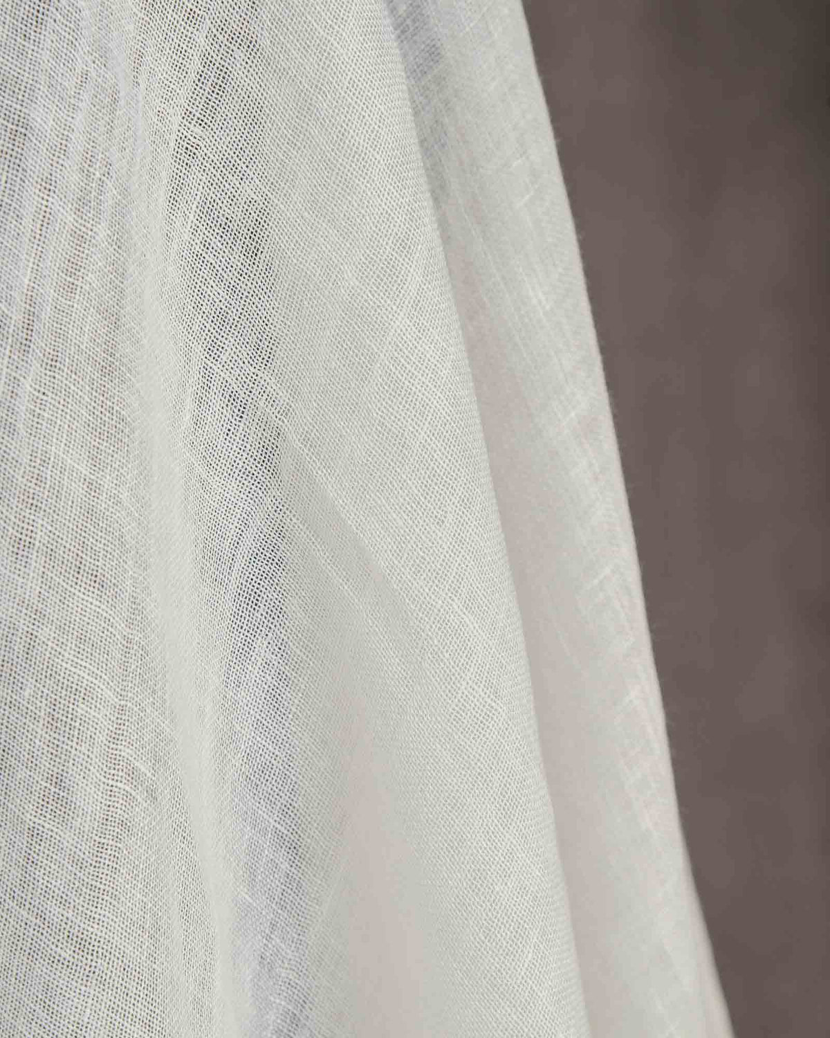 White Woven Linen Fabric-HolyWeaves