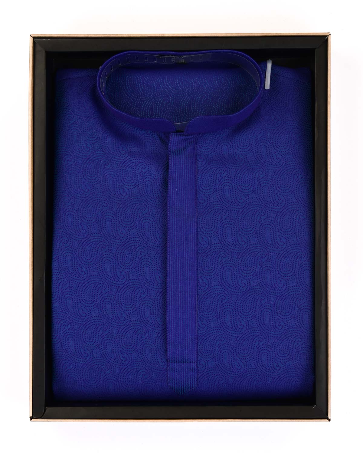 Shot Purple Dotted Paisley Tanchoi Woven Poly Cotton Silk Mens Kurta Pyjama-HolyWeaves