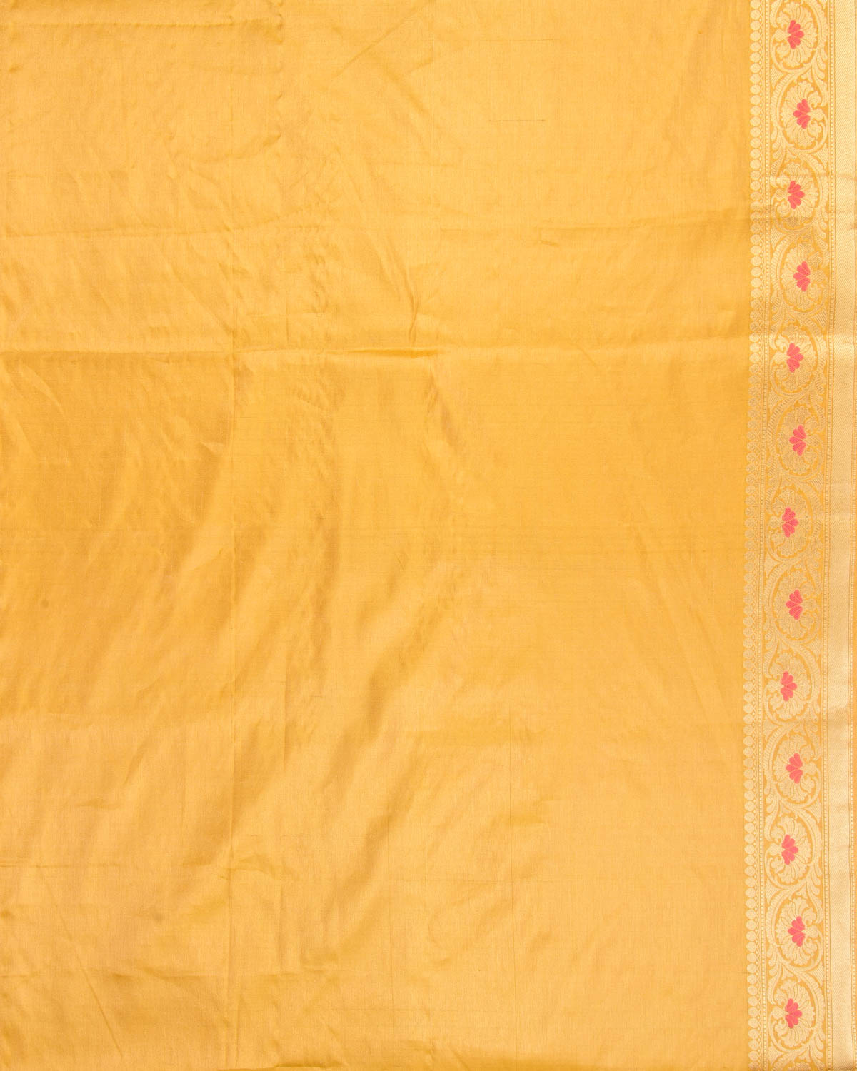 Metallic Mauve Banarasi Gold Zari & Resham Meena Jaal Cutwork Brocade Handwoven Katan Tissue Saree-HolyWeaves