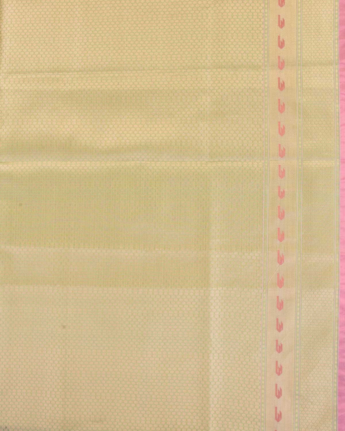 Aqua Marine Banarasi Gold Zari Polka Buti & Meenekari Palla Cutwork Brocade Woven Art Kora Silk Saree-HolyWeaves