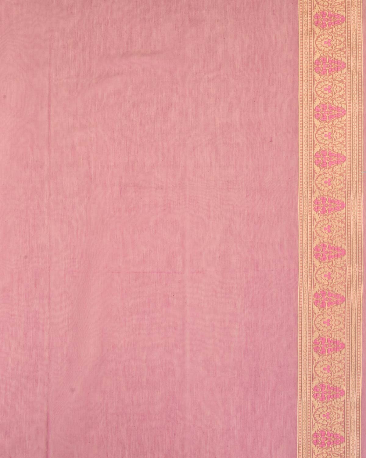 English Lavender Banarasi Alfi Resham Buta Jaal Cutwork Brocade Woven Art Cotton Silk Saree-HolyWeaves