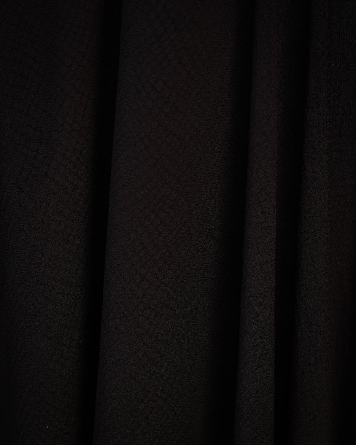 Black Python Stripes Resham Brocade Handwoven Silk Wool Unisex Dress Shawl-HolyWeaves