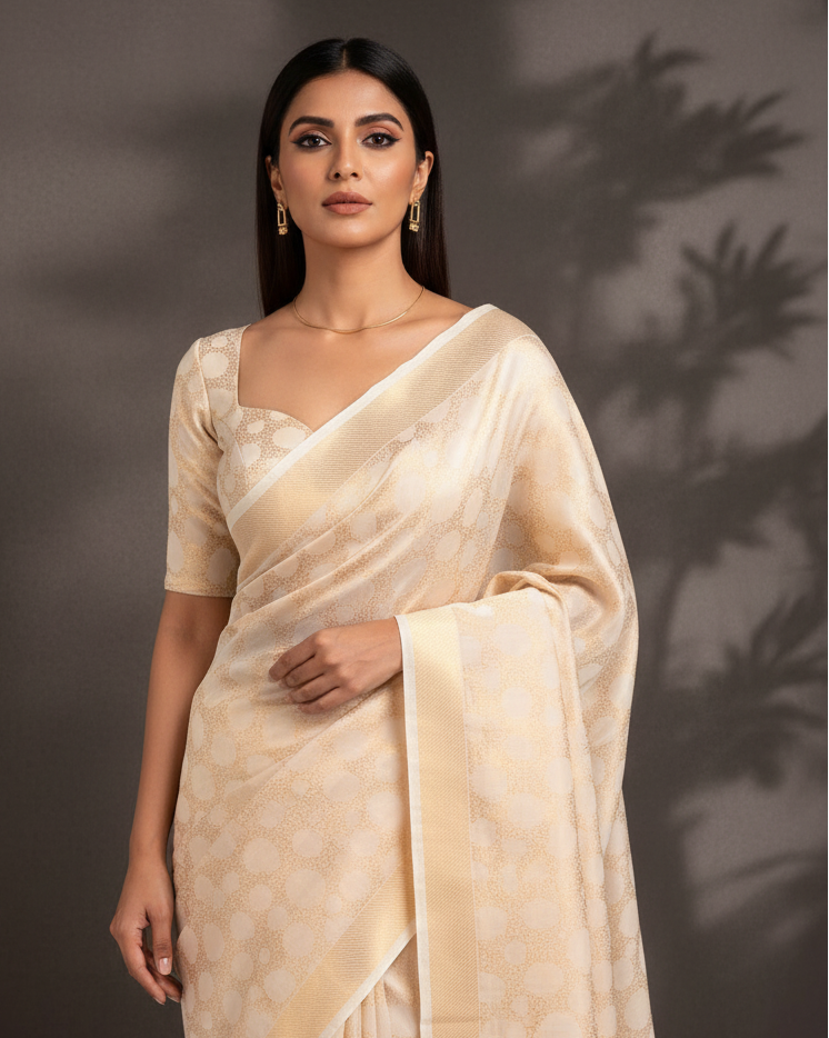 Ivory Banarasi Editorial