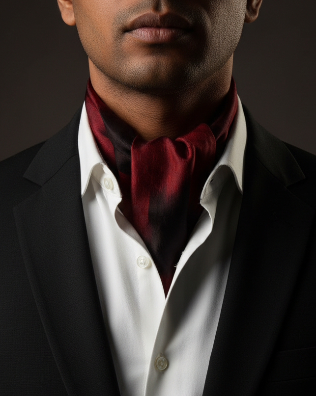 Maroon Metropolis Redo - Deep Pleat Shadows