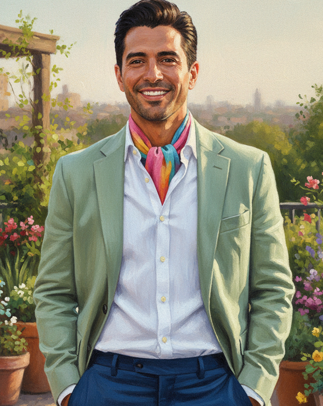 Ombre Multi-color Formal