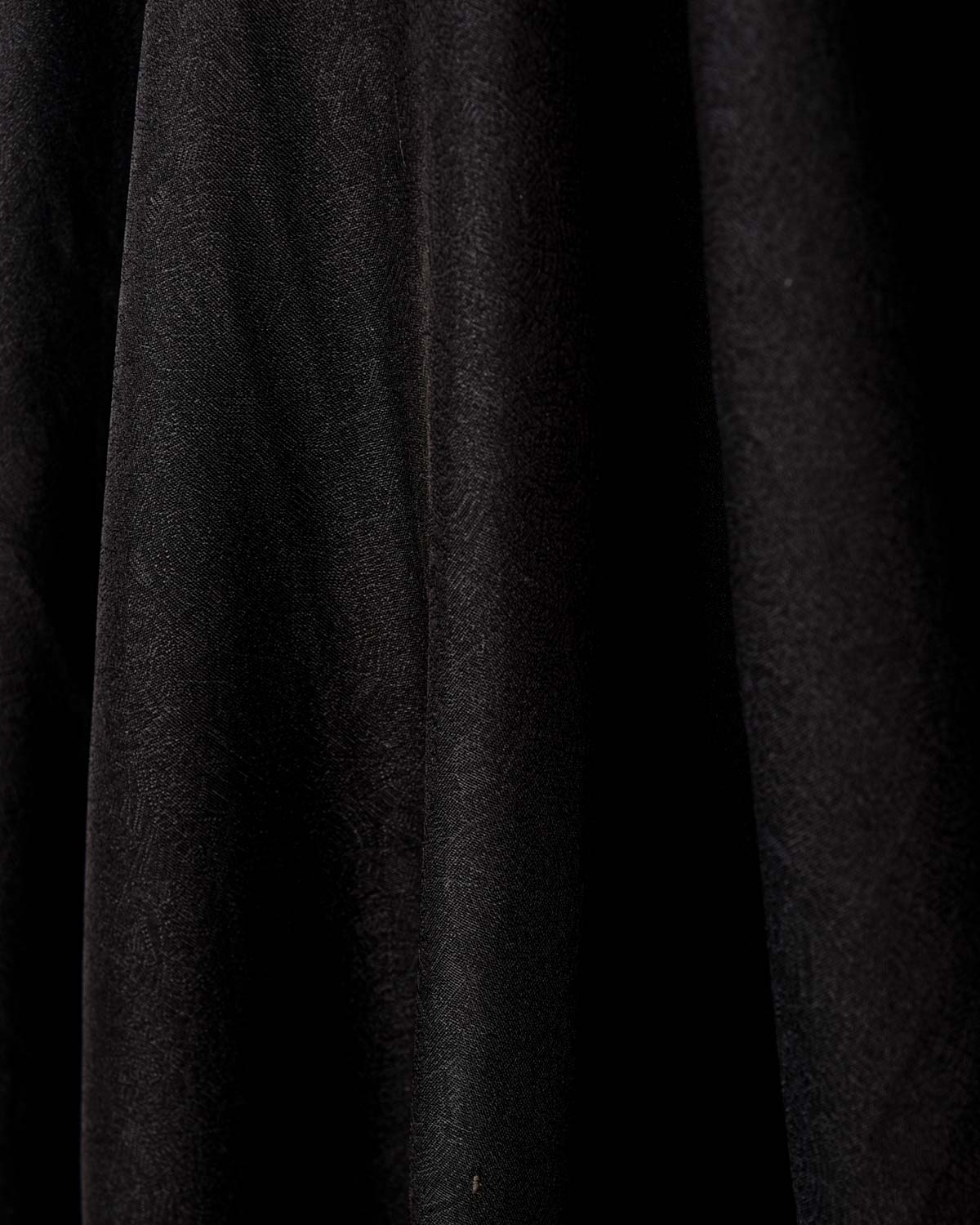 Black WATERMARK Spider Web Brocade Handwoven Kora Tissue Banarasi Dupatta-HolyWeaves