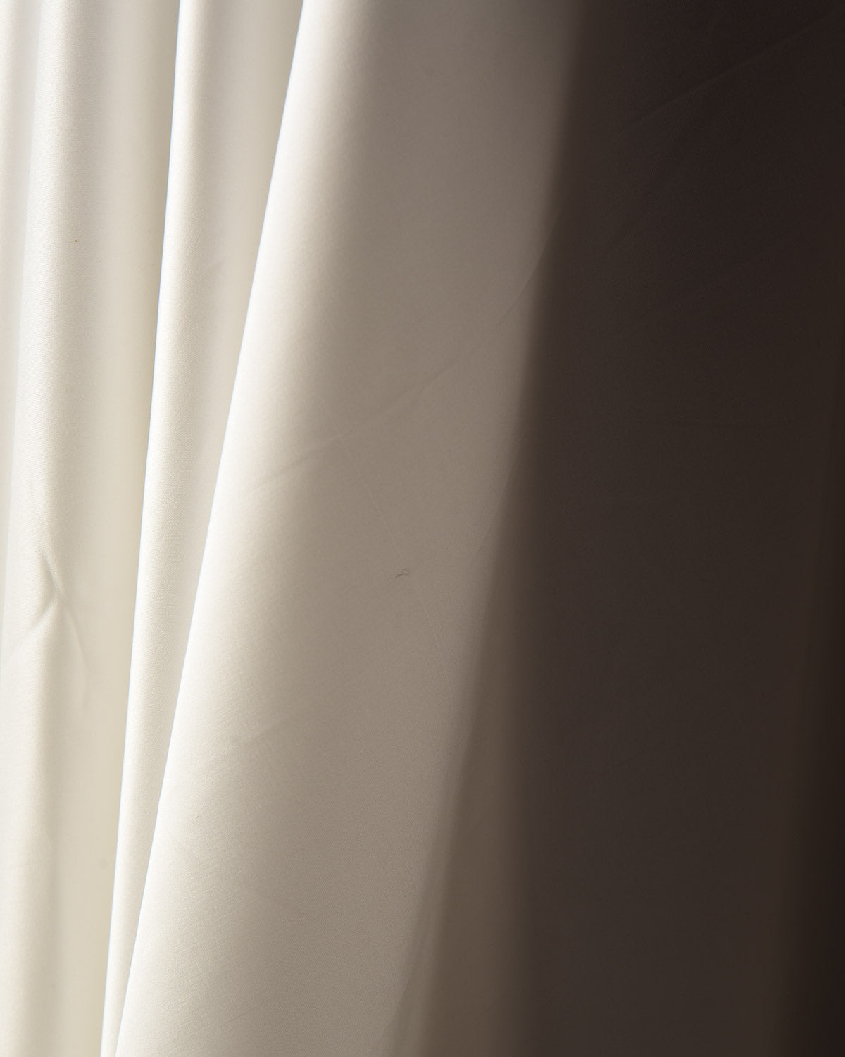 White Solid Satin Woven Viscose Silk Banarasi Fabric-HolyWeaves