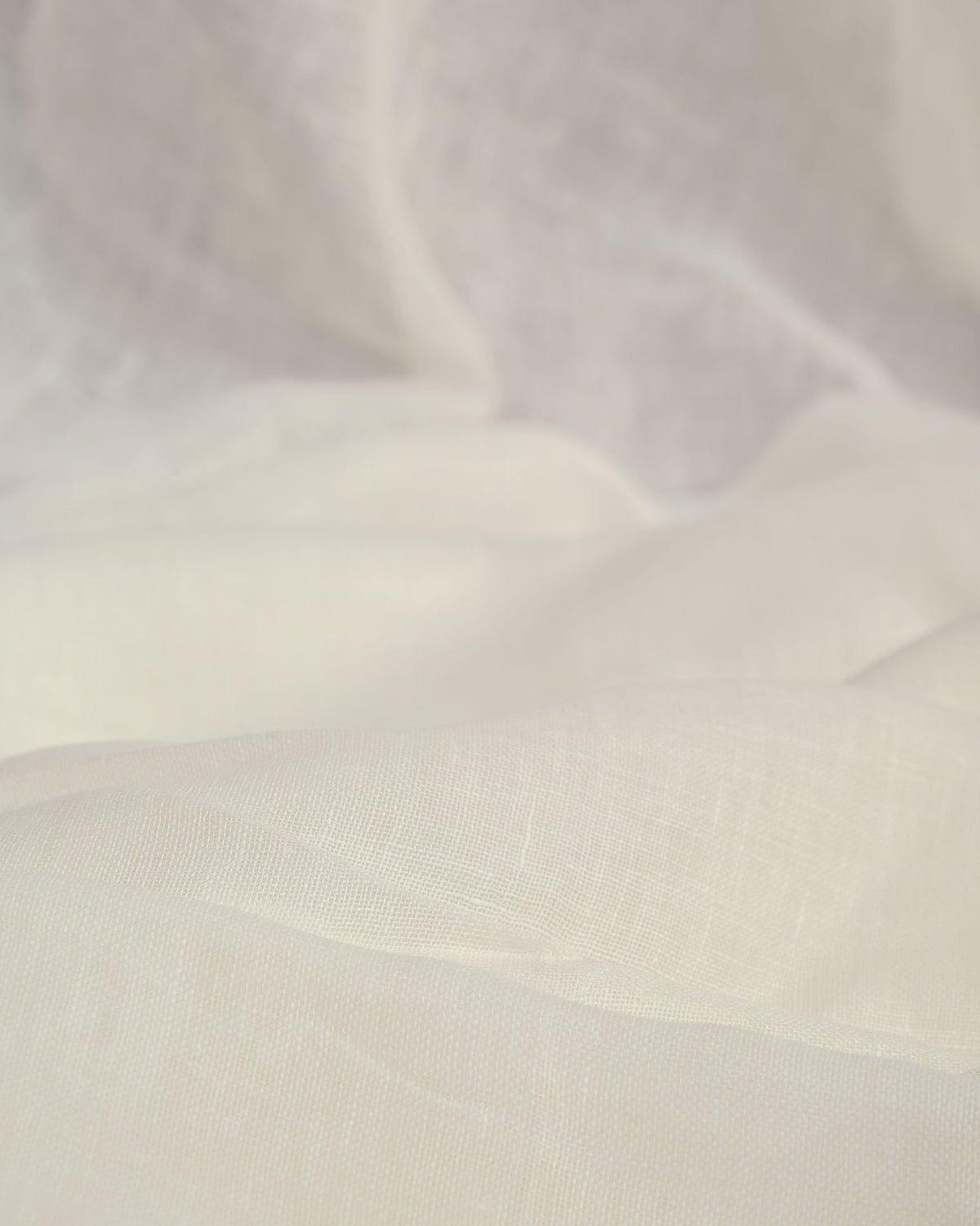 White Woven Linen Fabric-HolyWeaves