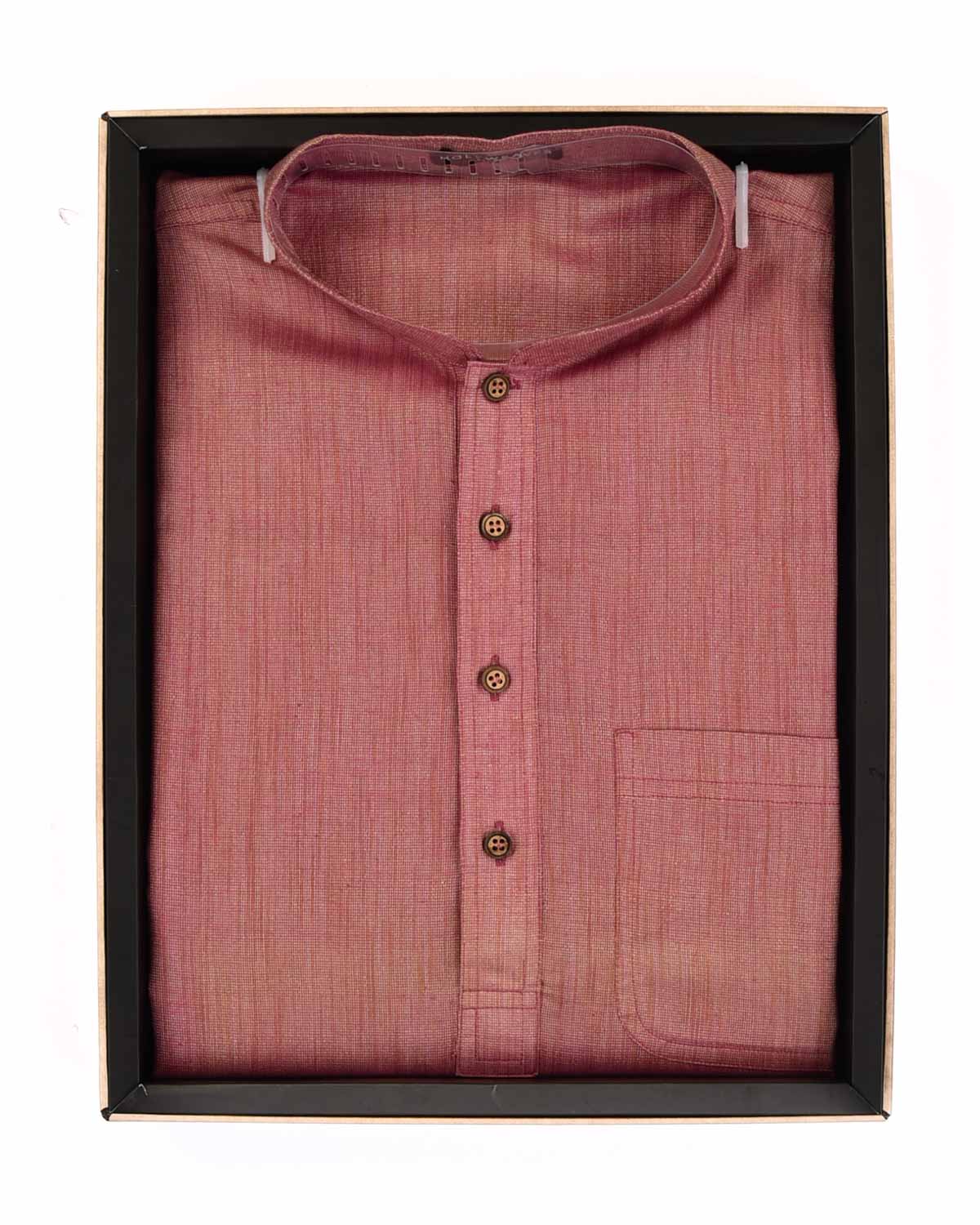 Redwood Cotton Silk Mens Kurta Pyjama-HolyWeaves