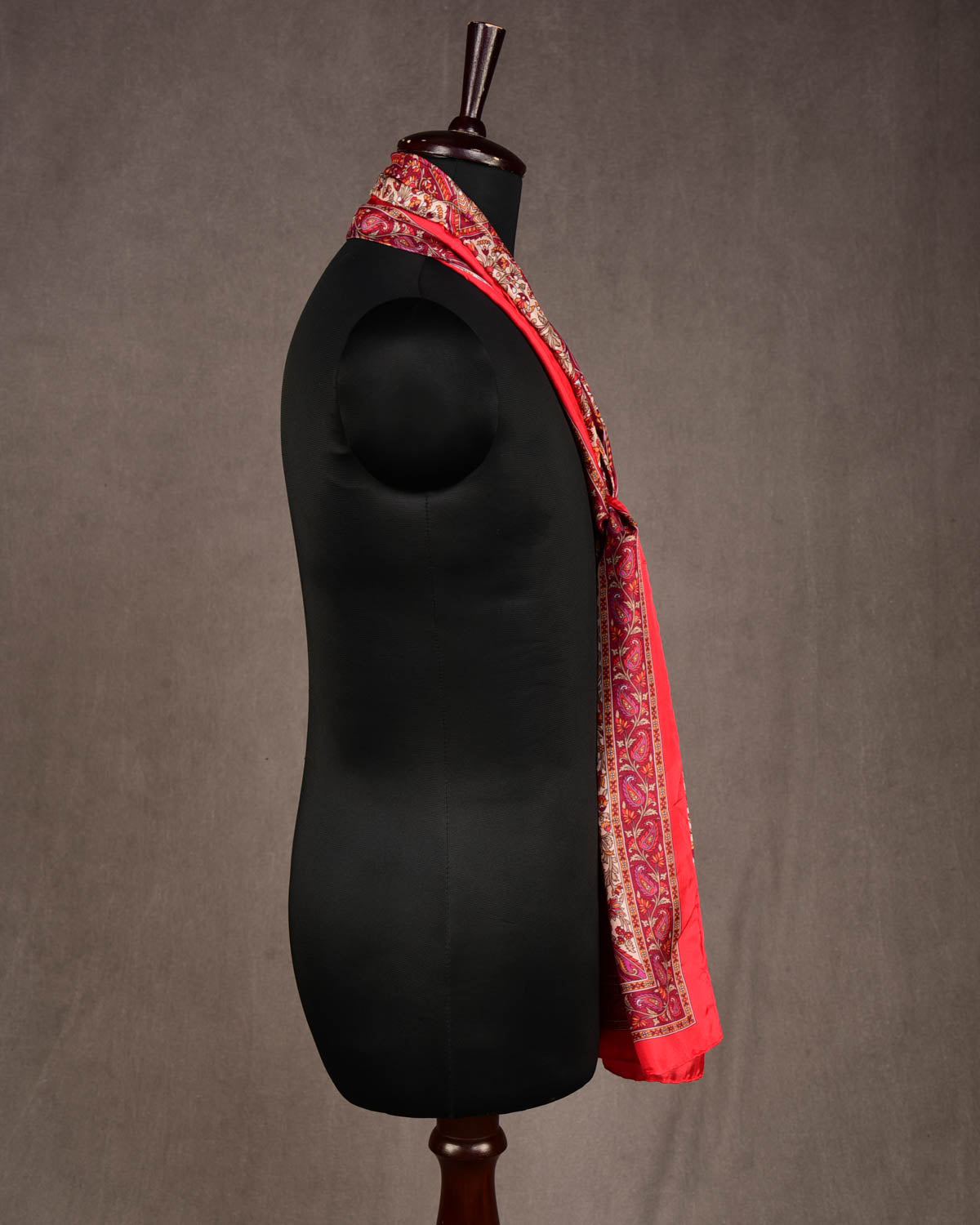 Multi-color Printed Silk Unisex Scarf 72"x21"-HolyWeaves