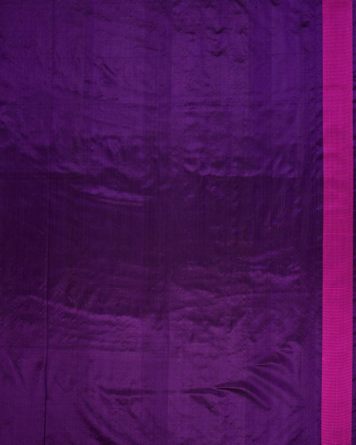 Purple Banarasi Geometrical Tanchoi Brocade Handwoven Katan Silk Saree - By HolyWeaves, Benares