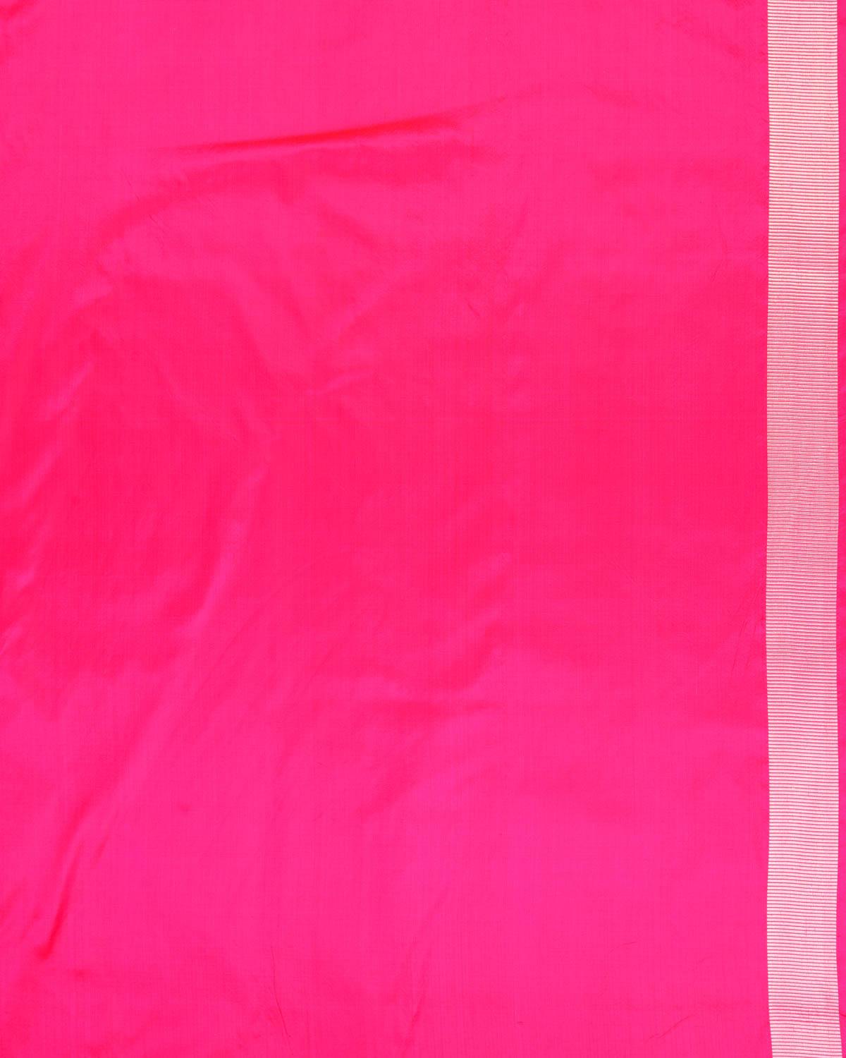 Shot Red-Pink Banarasi Gold Zari "Pisces" Brocade Handwoven Katan Silk Saree-HolyWeaves