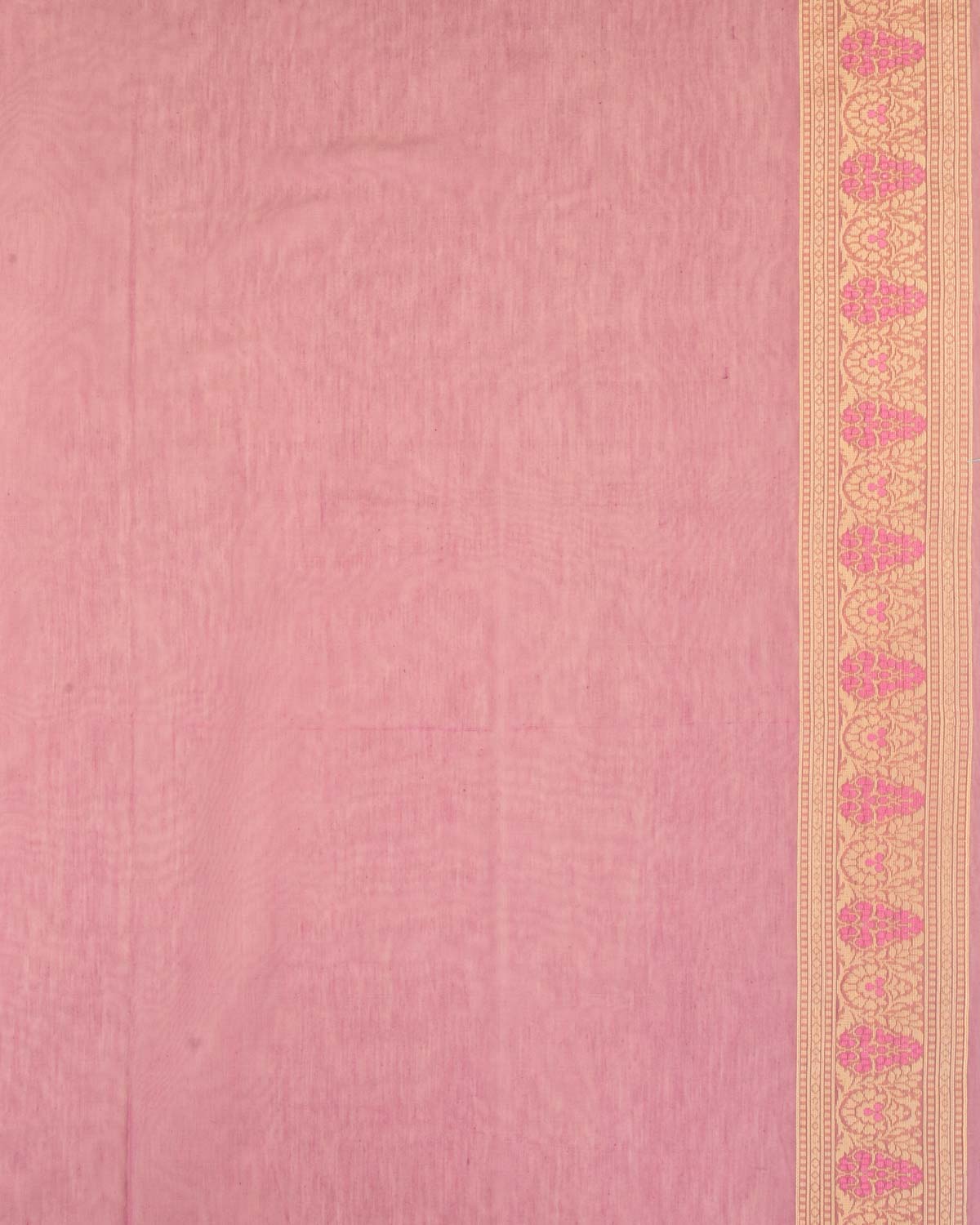 English Lavender Banarasi Alfi Resham Buta Jaal Cutwork Brocade Woven Art Cotton Silk Saree-HolyWeaves