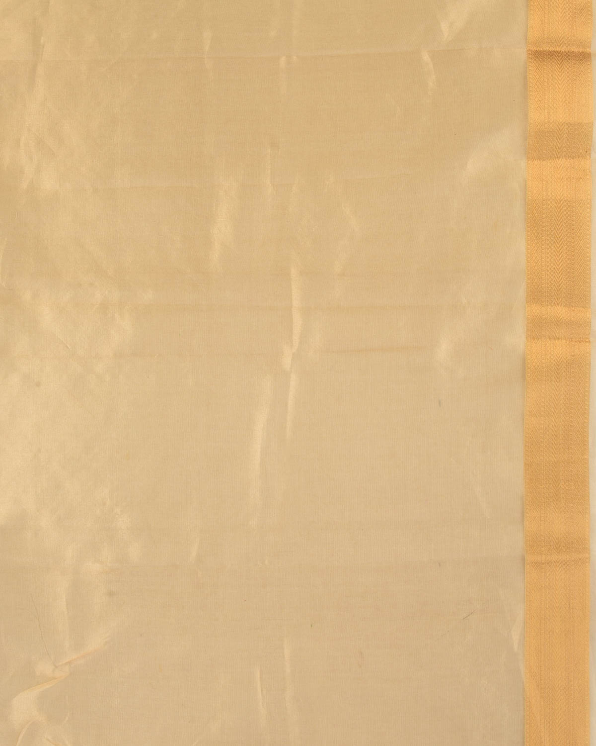 Gold Banarasi Brocade Woven Tissue Saree-HolyWeaves