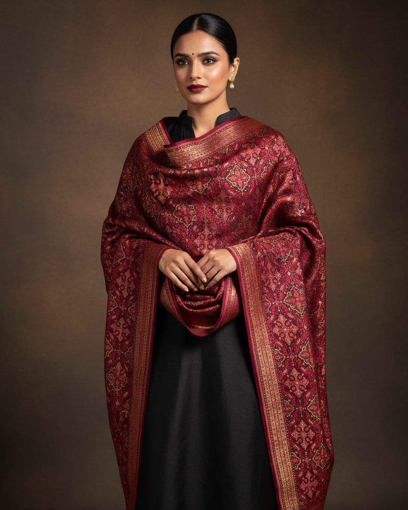 Maroon Jamawar — Shot 2