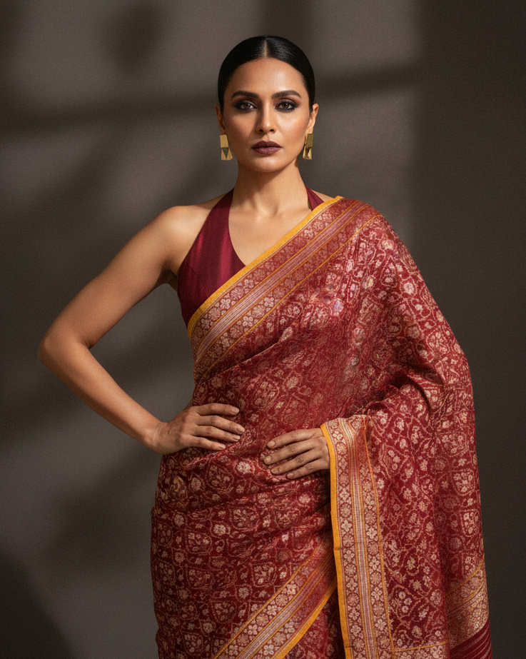 Maroon Rakhtambari – Bold Editorial