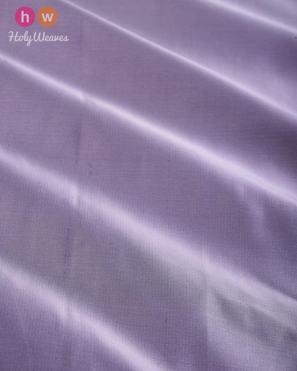 Amethyst Plain Satin Viscose Silk Fabric - By HolyWeaves, Benares