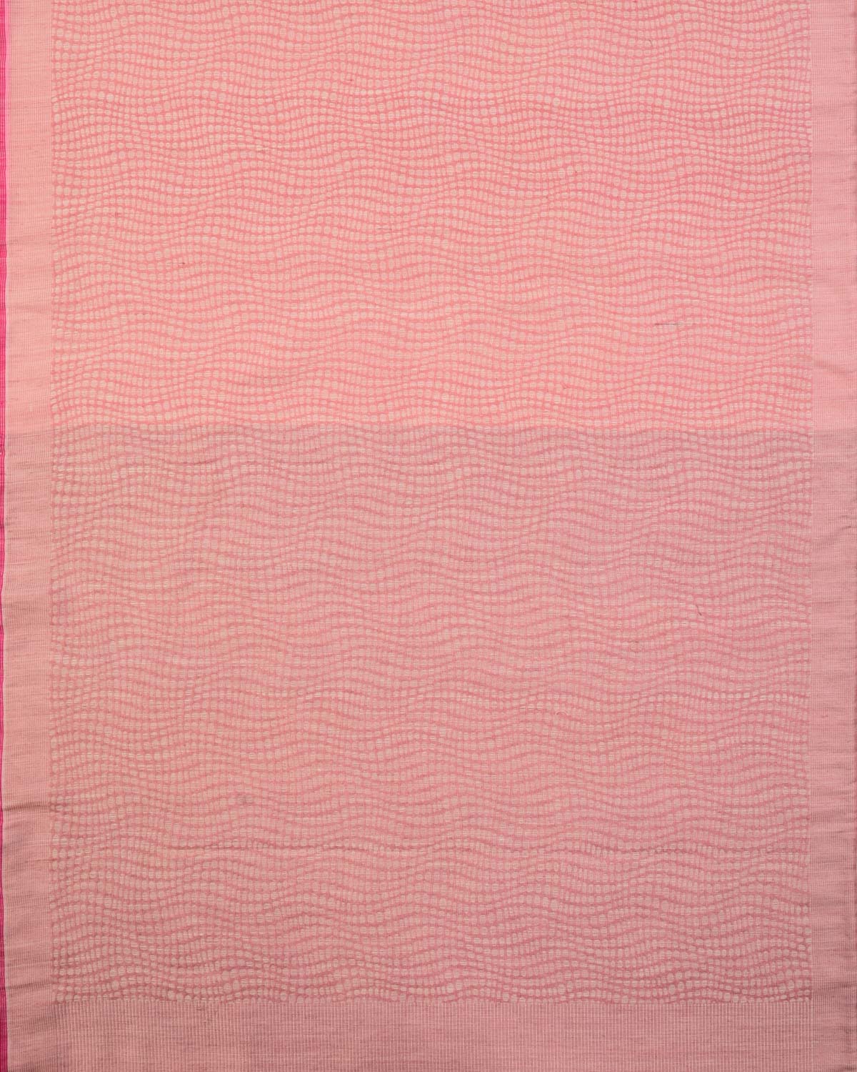 Earthy Peach Banarasi Python Stripes Tanchoi Handwoven Silk-Wool Scarf 75"x21" - By HolyWeaves, Benares