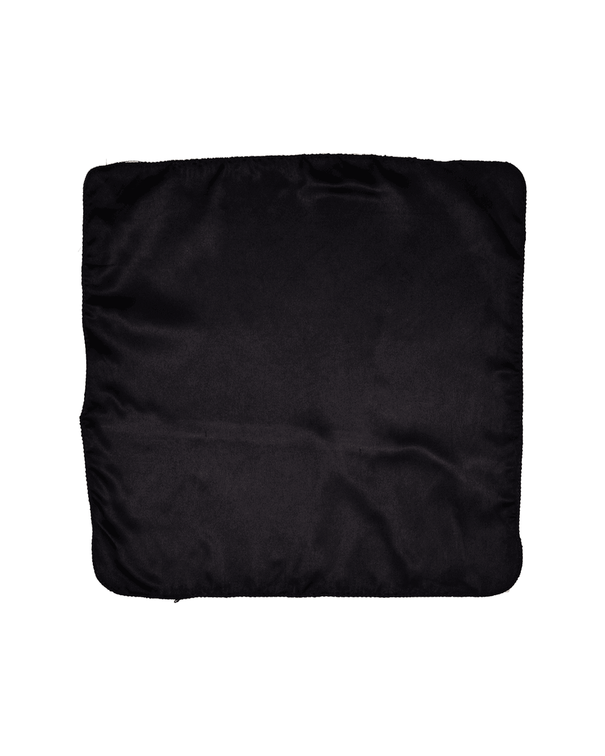 Black Handwoven Art Silk Pocket Square For Men - By HolyWeaves, Benares