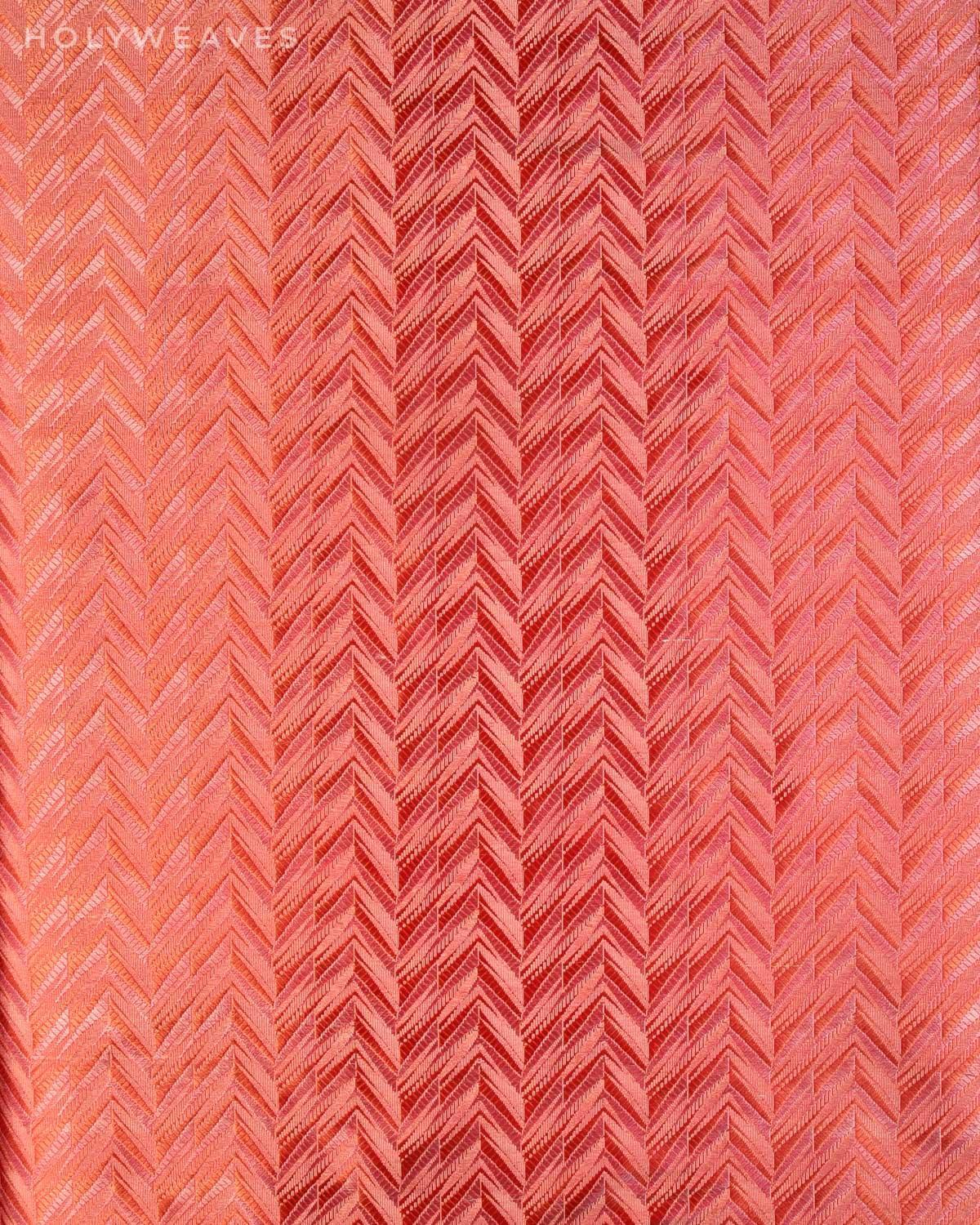 Sedona, Sandstone-Red Silk Ribbon – Nettle + Silk